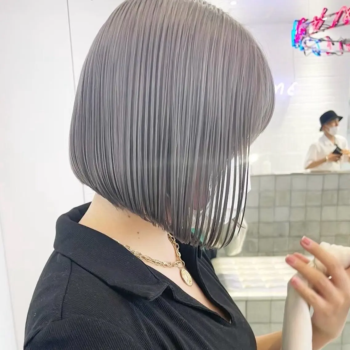 ショート カラー ヘアアレンジ 🫧こだわりカラー 🩰/渡邉日向🕊のヘアスタイル