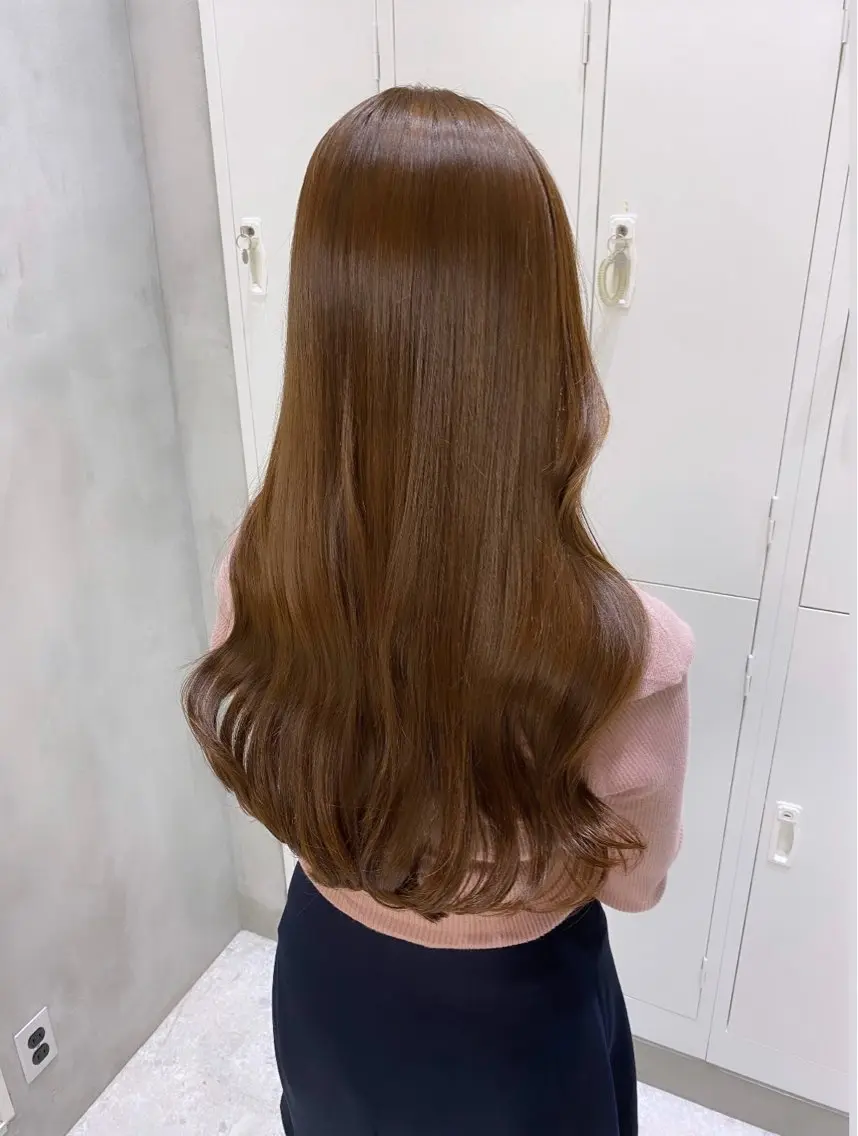 SNSで話題💟ブリーチなしダブルカラー+3stepちゅるんトリートメント💟✨の写真