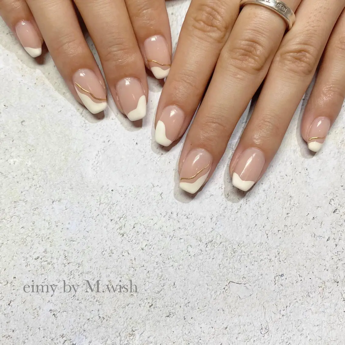 ネイル フレンチネイル CLALA 🌼kimikoのネイルデザイン
