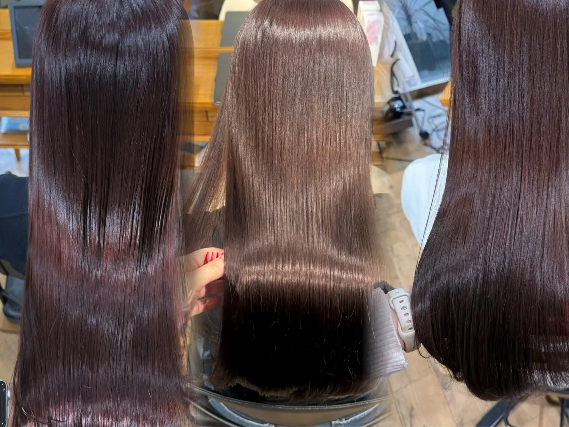 ロング カラー 髪質改善 トリートメント カット トリートメント ✨艶髪✨ 奈須晴香のヘアスタイル