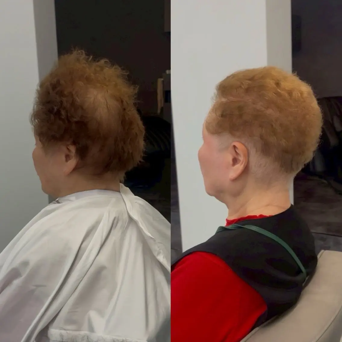 ショート カット パーマ 白崎 龍神のヘアスタイル