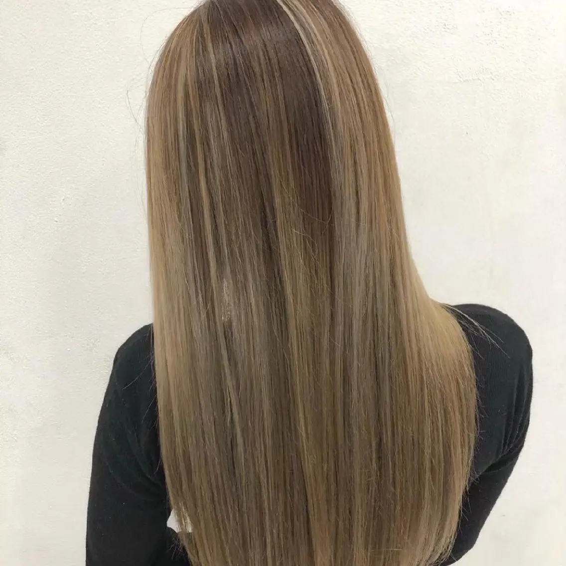 カラー ロング 縮毛矯正/ワンカラー モデル募集🫧羽夏のヘアスタイル
