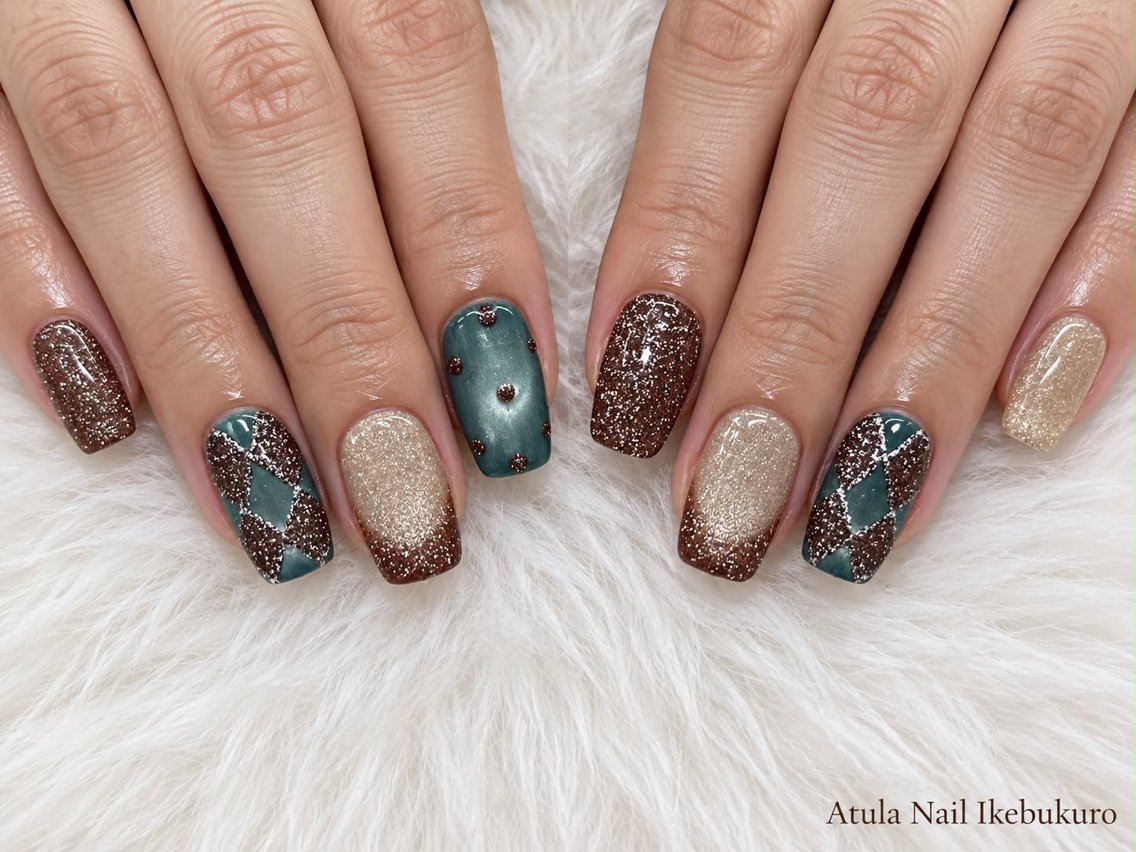 ネイル ハンドネイル ATULA nail Mariのネイルデザイン