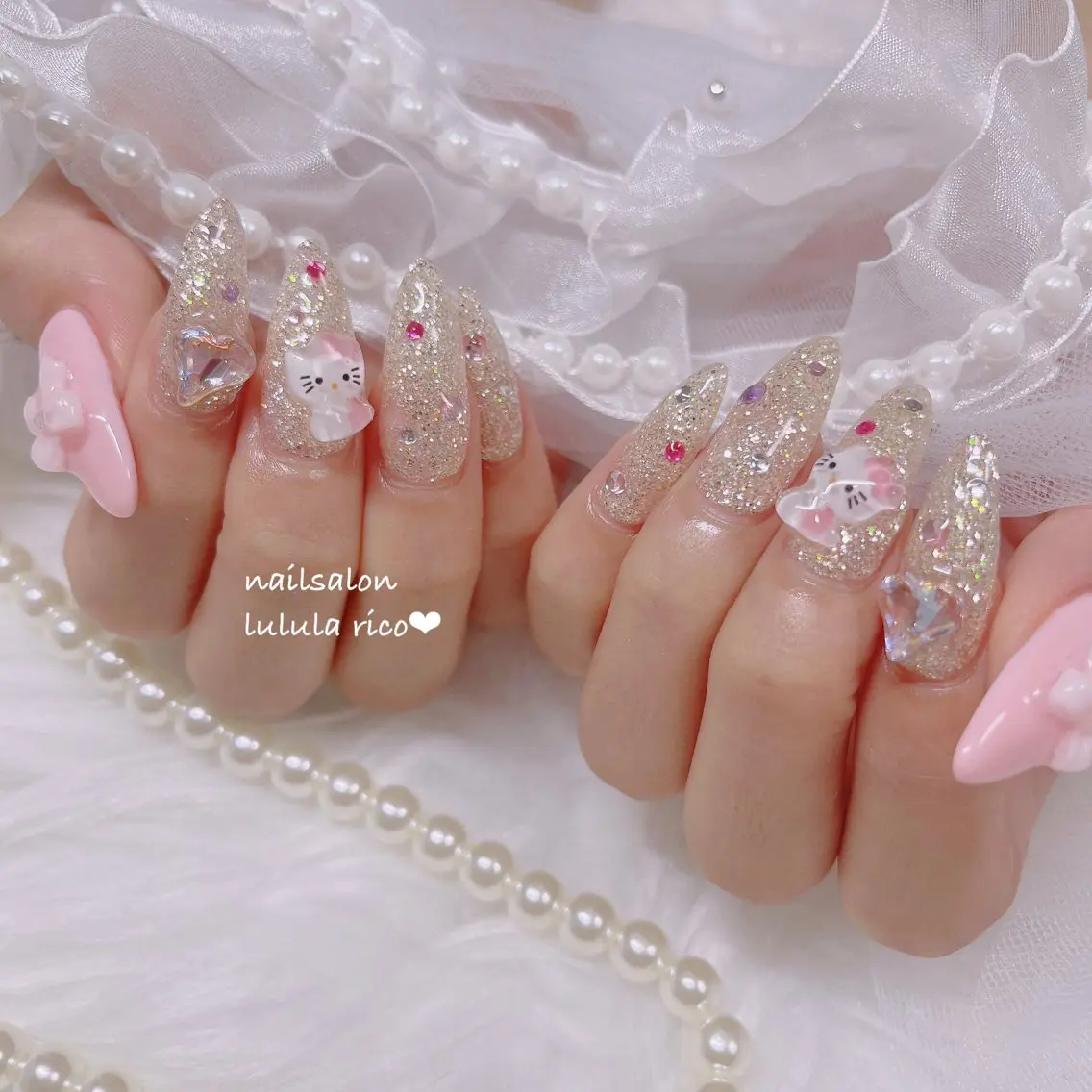 ネイル キラキラネイル ラメ(グリッター) lulula ricoのエステ・リラクイメージ