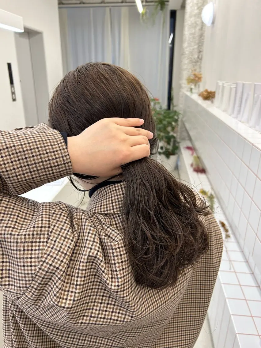 ロング カット パーマ 名古屋/久屋大通 /不破新のヘアスタイル