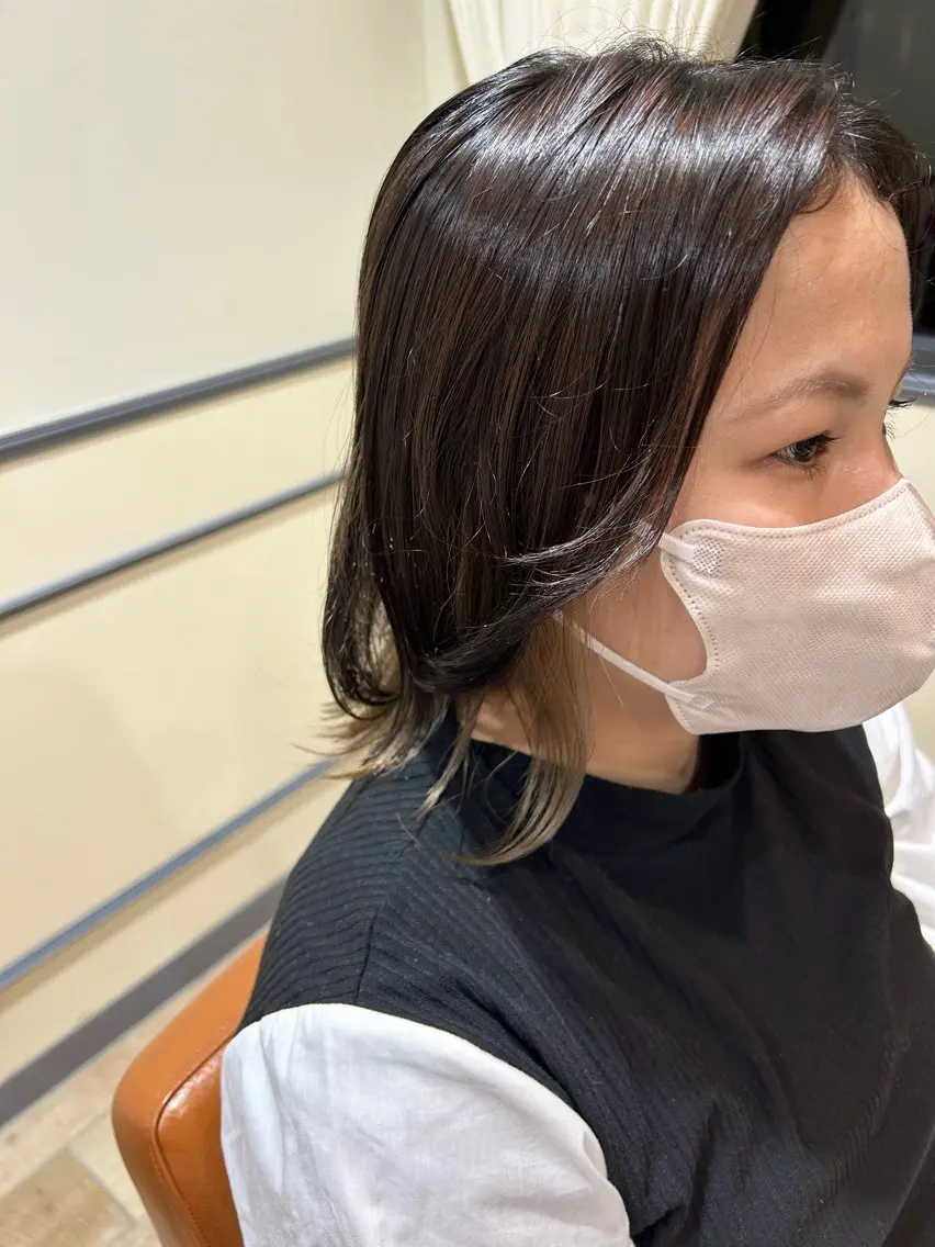 カラー ヘアカラー 須藤 向日葵のヘアスタイル