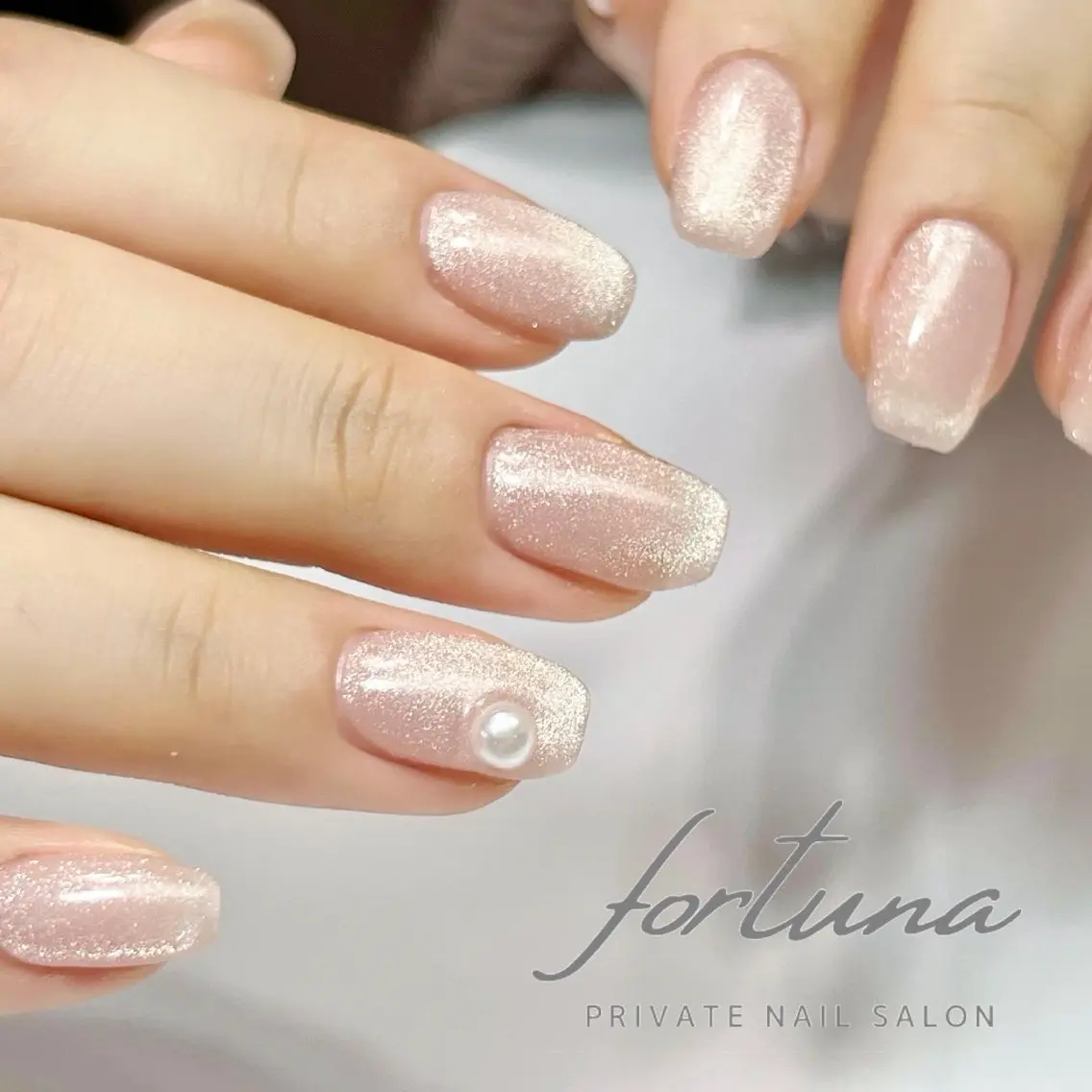 ネイル マグネットネイル fortuna 武藤裕美のネイルデザイン