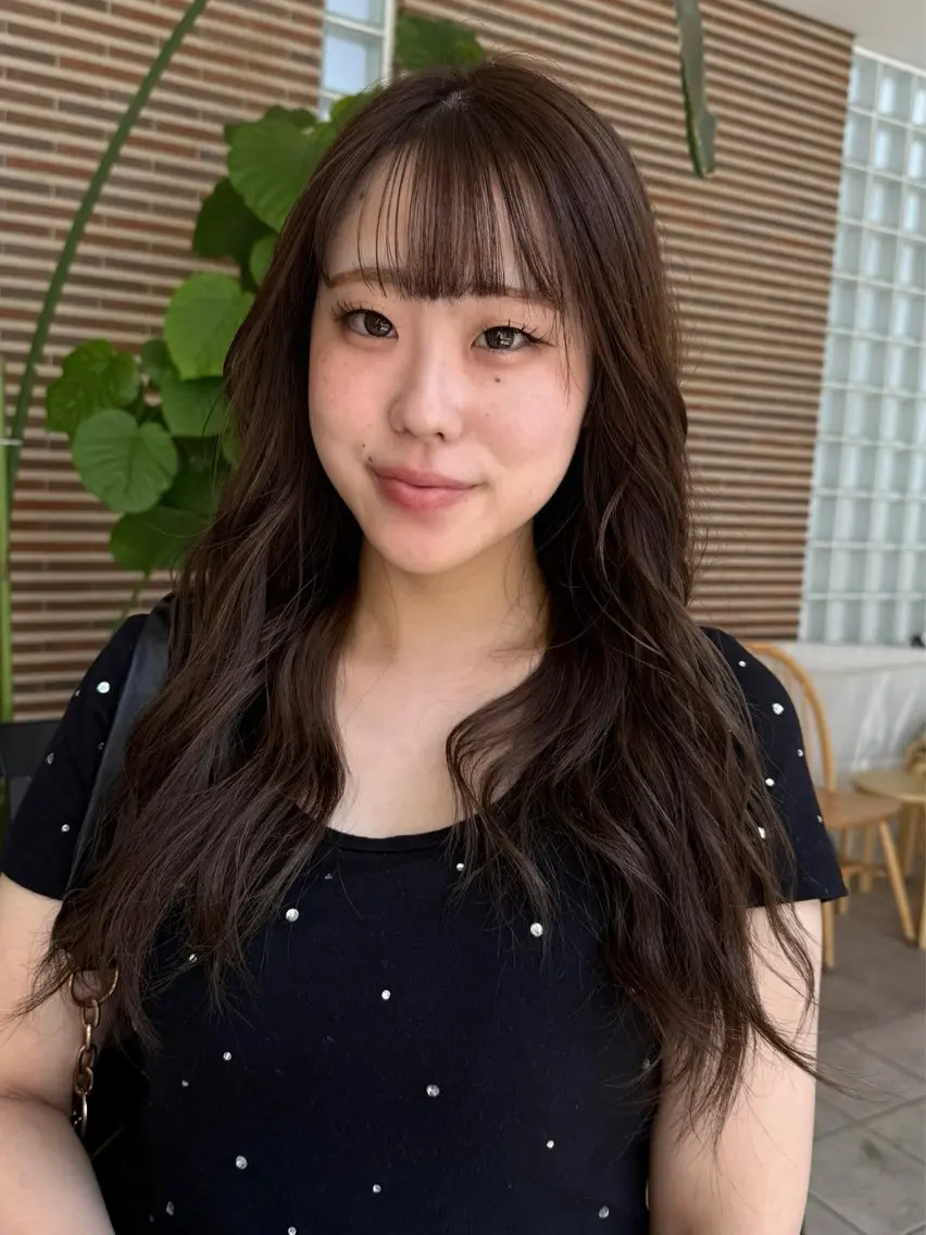 ミディアム カラー Daisy🎀【福岡 美容室】chiakiのヘアスタイル
