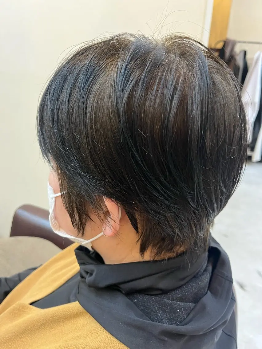 ショート ショートヘア 岡部 夏生のヘアスタイル