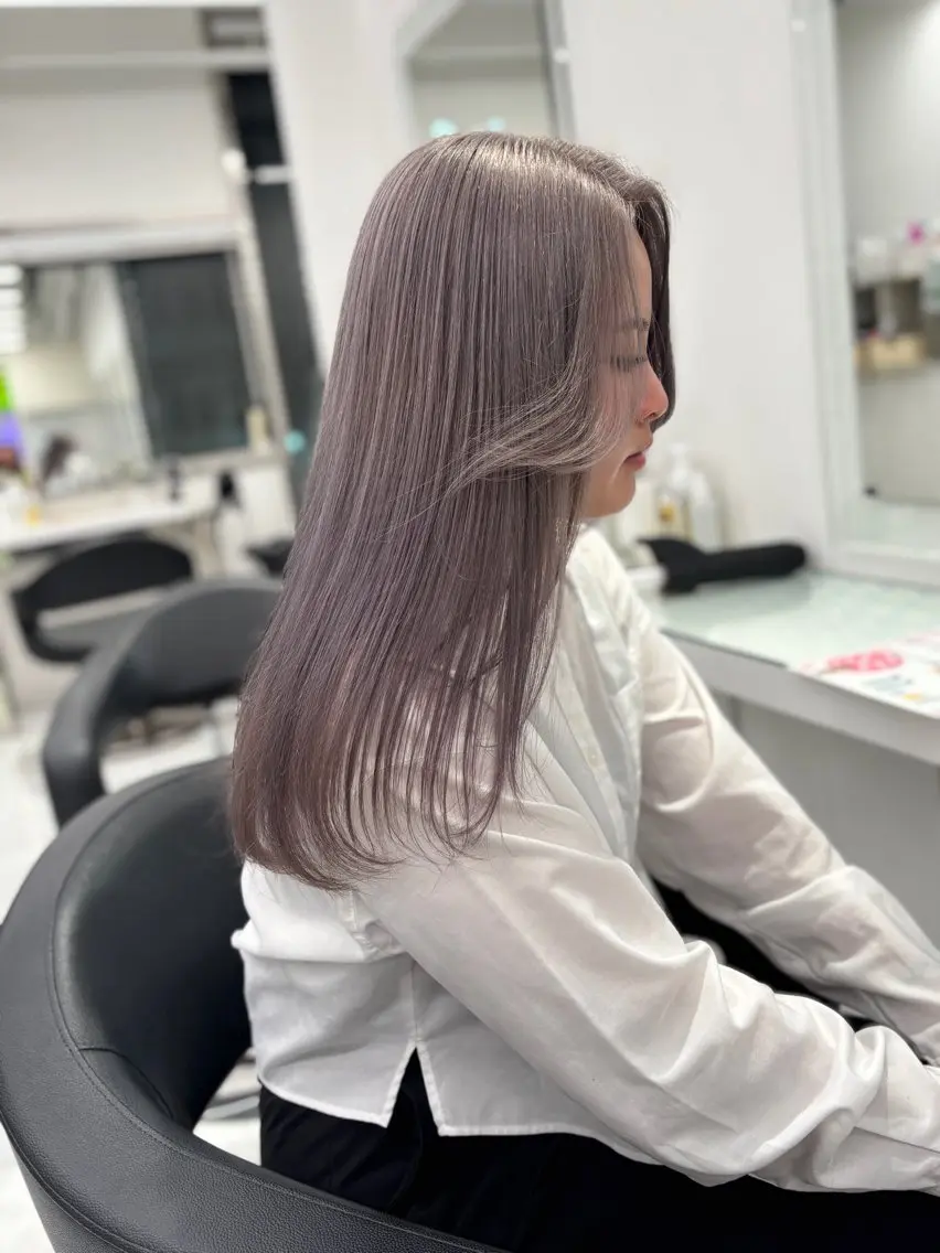 ロング カラー 💖ミルクティー💖 あかり💖のヘアスタイル