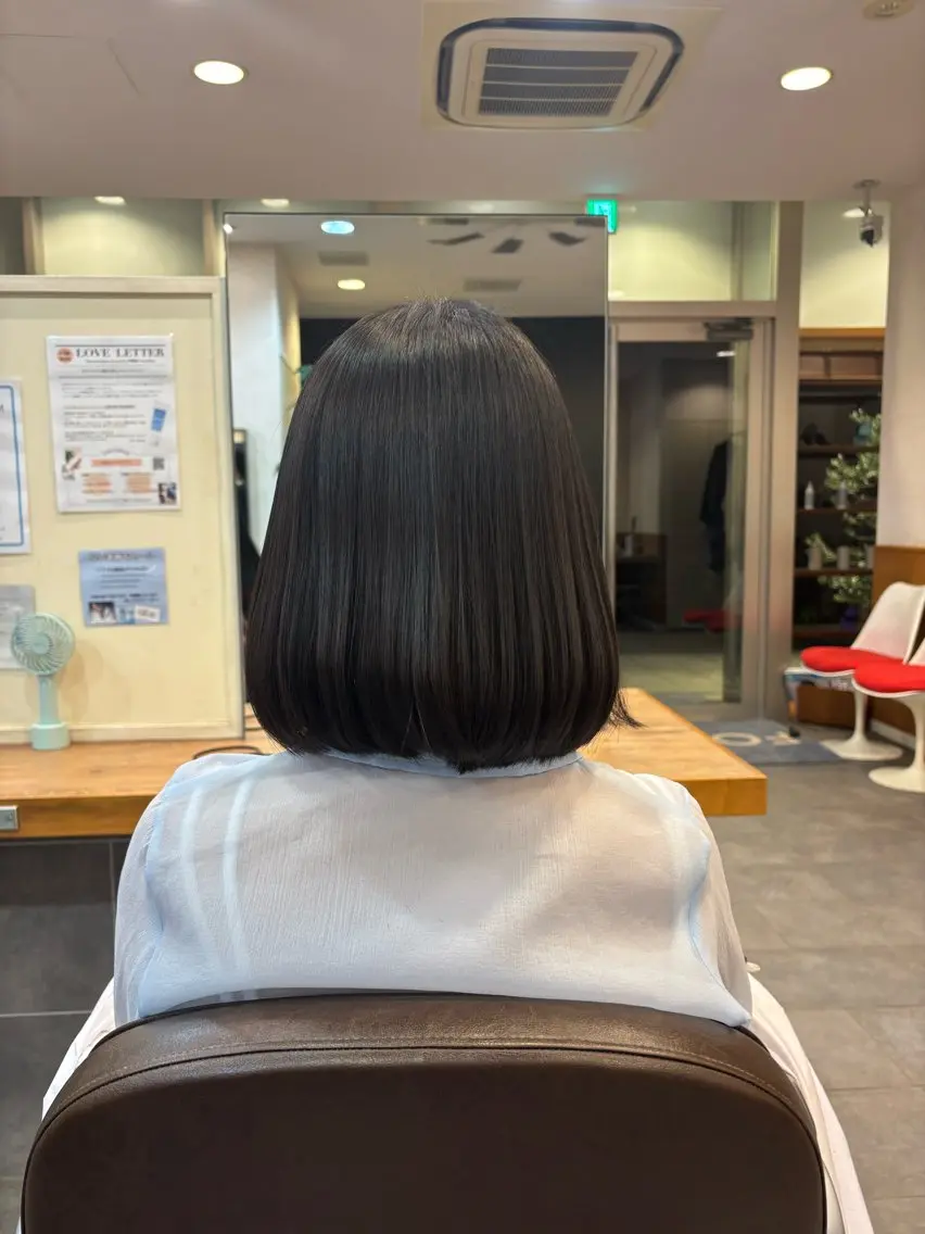 【木金19:00限定】まとまるボブカット+シャンプーの写真