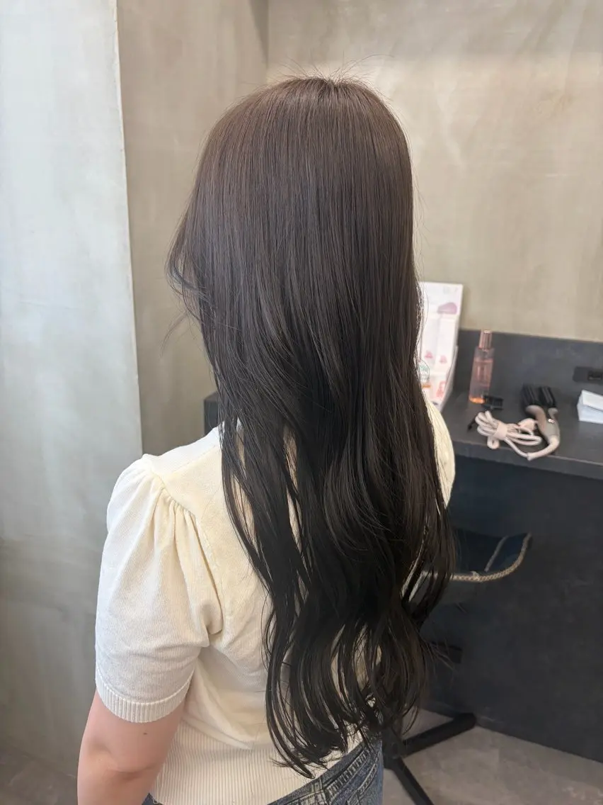 ロング カラー 透明感カラー haruka N°ulusのヘアスタイル