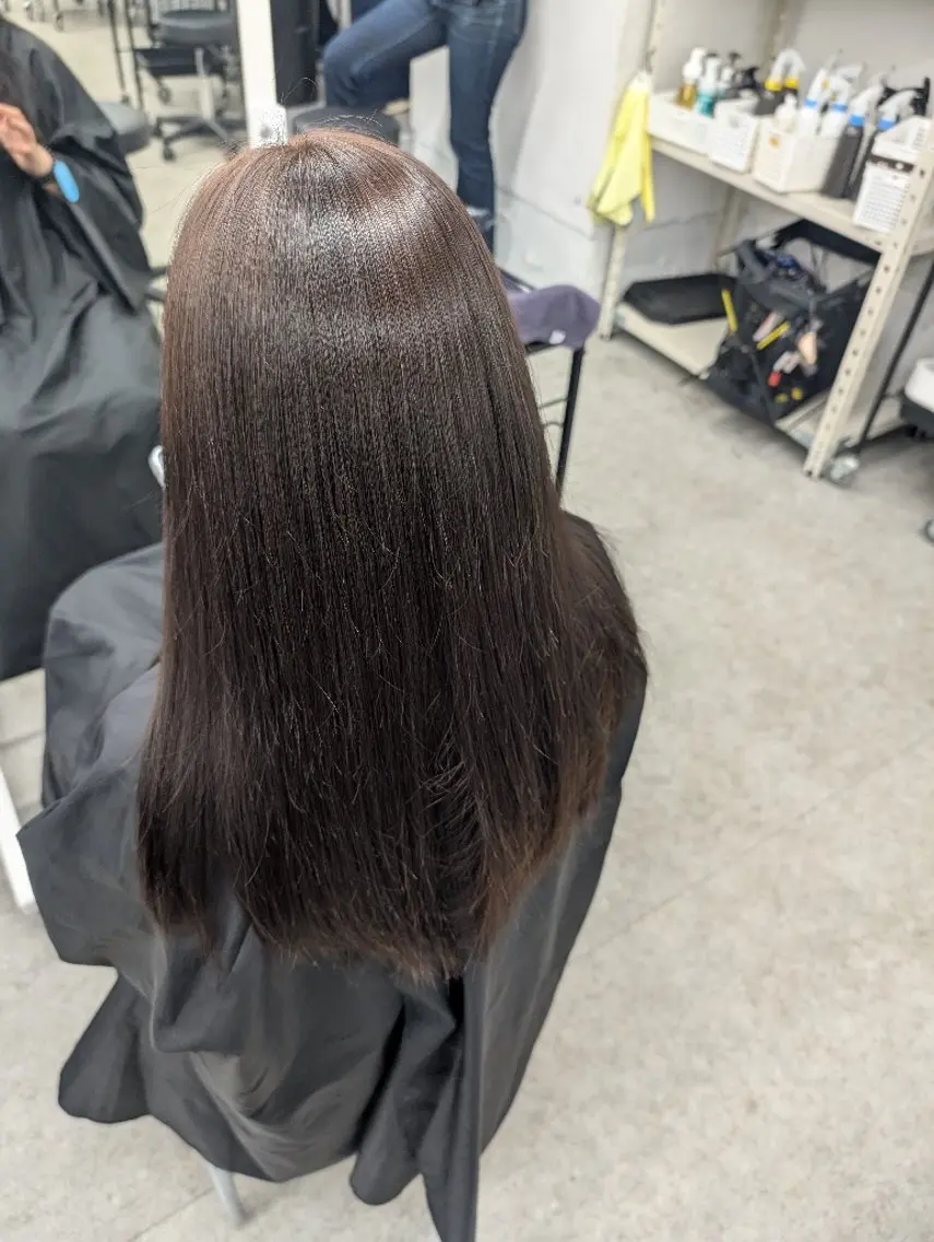 セミロング 艶髪暖色カラー🌹 Rena🦦のヘアスタイル