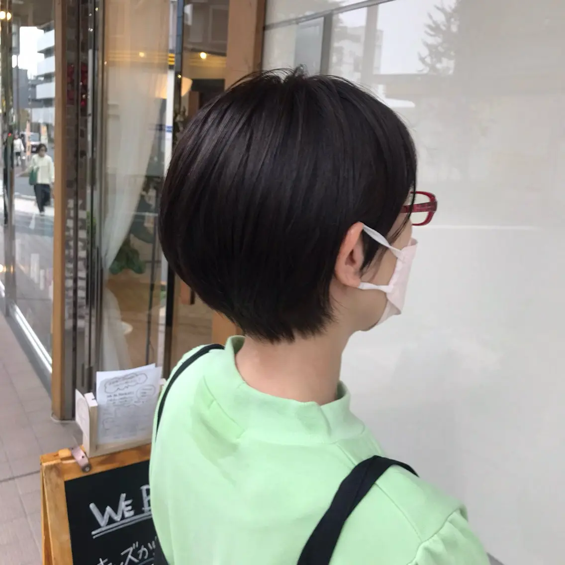 ショート カラー ヘアアレンジ WE BE PARSLEY3のヘアスタイル