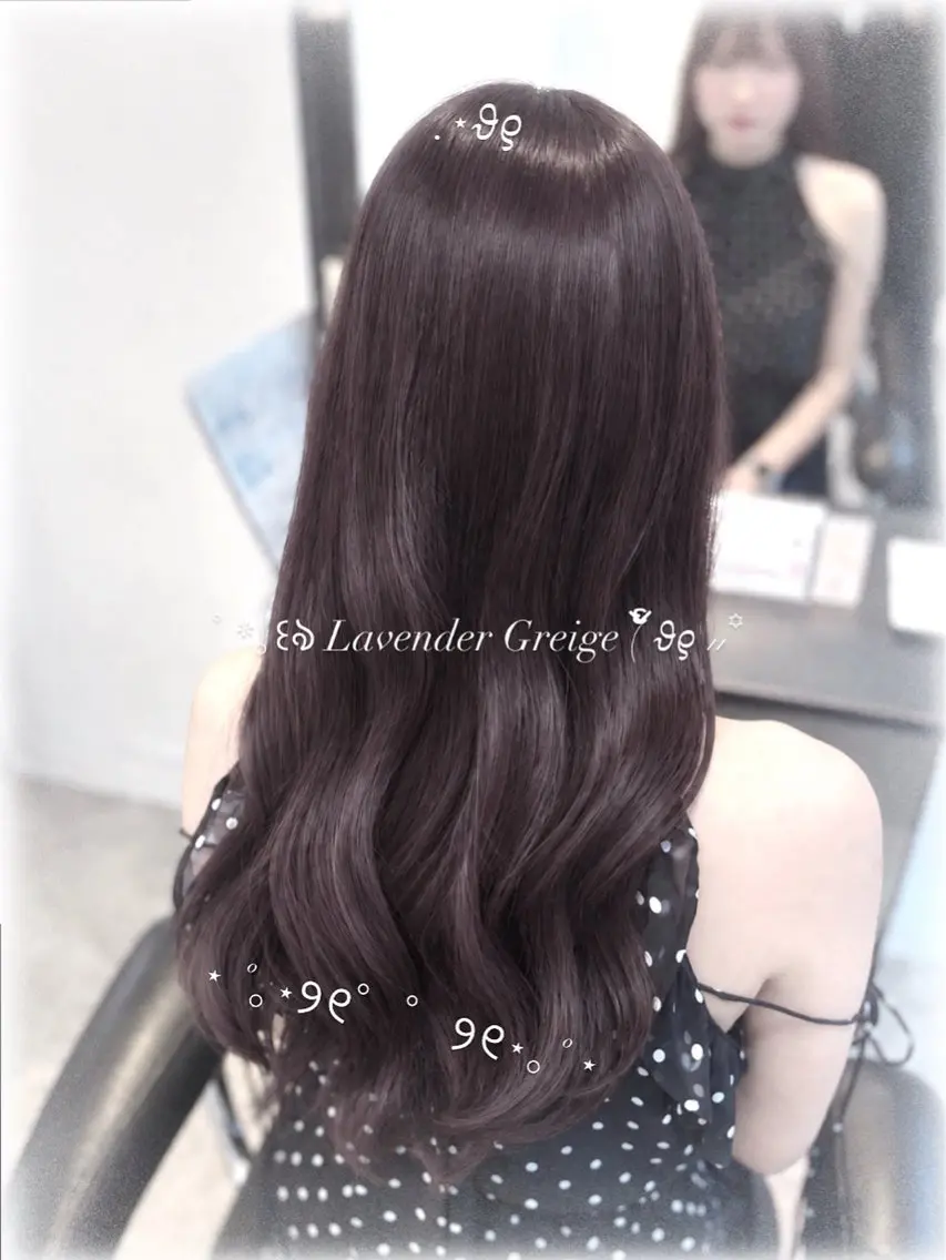 秋冬におすすめラベンダーカラー💜の写真