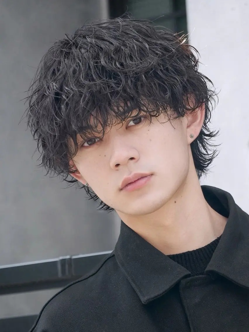 パーマ メンズ カット 無料イノウエのヘアスタイル