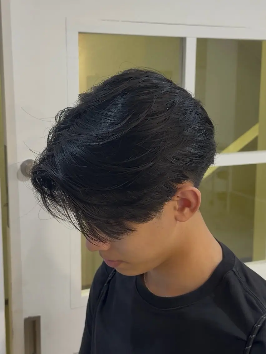 ショート メンズ カット 縮毛矯正 札幌メンズ専門 星雅哉のヘアスタイル