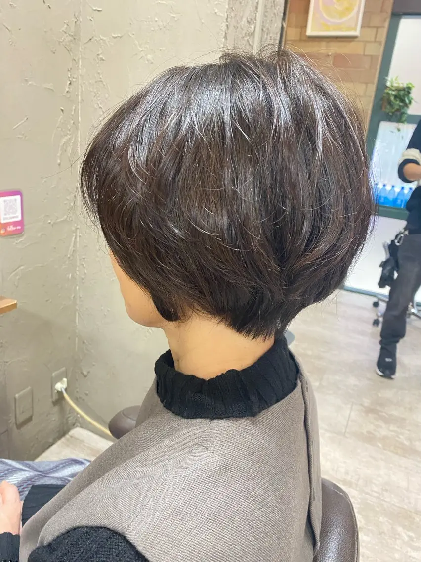ショート ショートボブ ボブ ショートヘア ヘアメイクエルテ Yukikoのヘアスタイル
