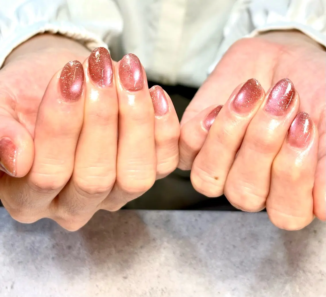 ネイル マグネットネイル ワンカラーネイル a. nail  roomのネイルデザイン