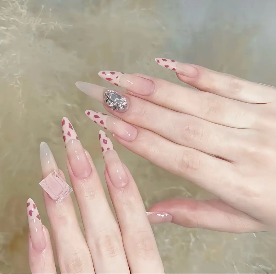 ネイル Horie 雪のネイルデザイン