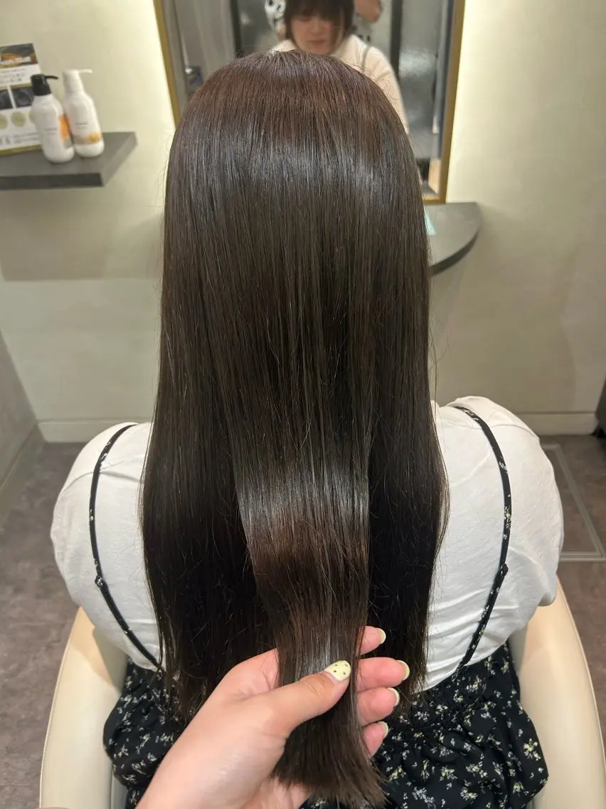 ロング カラー ヘアカラー 天王寺/HOOP/ 城山悠蘭のヘアスタイル