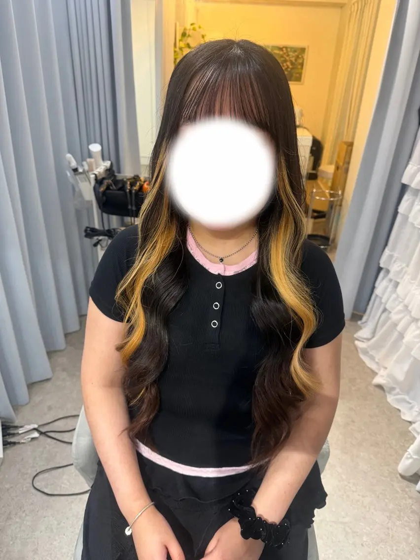 ロング ヘアアレンジ ヨシンモリ ココシャル miranoのヘアスタイル