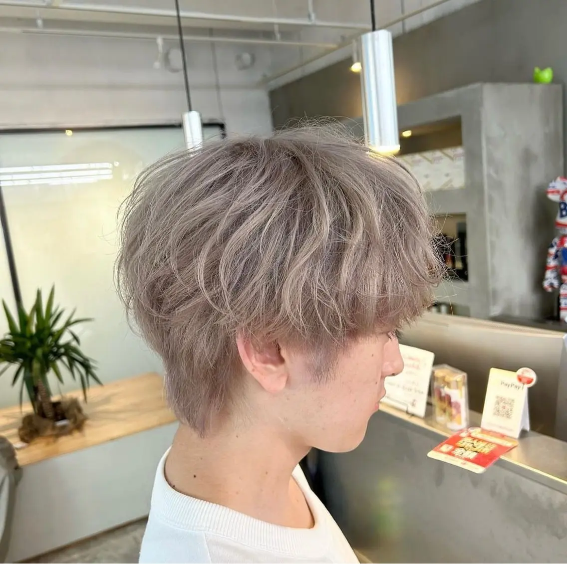 ショート ヘアカラー メンズ特化美容師 /真家雅樹🔥のヘアスタイル