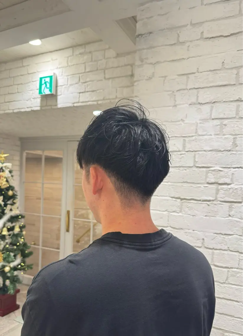 メンズ カット パーマ 堀江美容室 千晶のヘアスタイル
