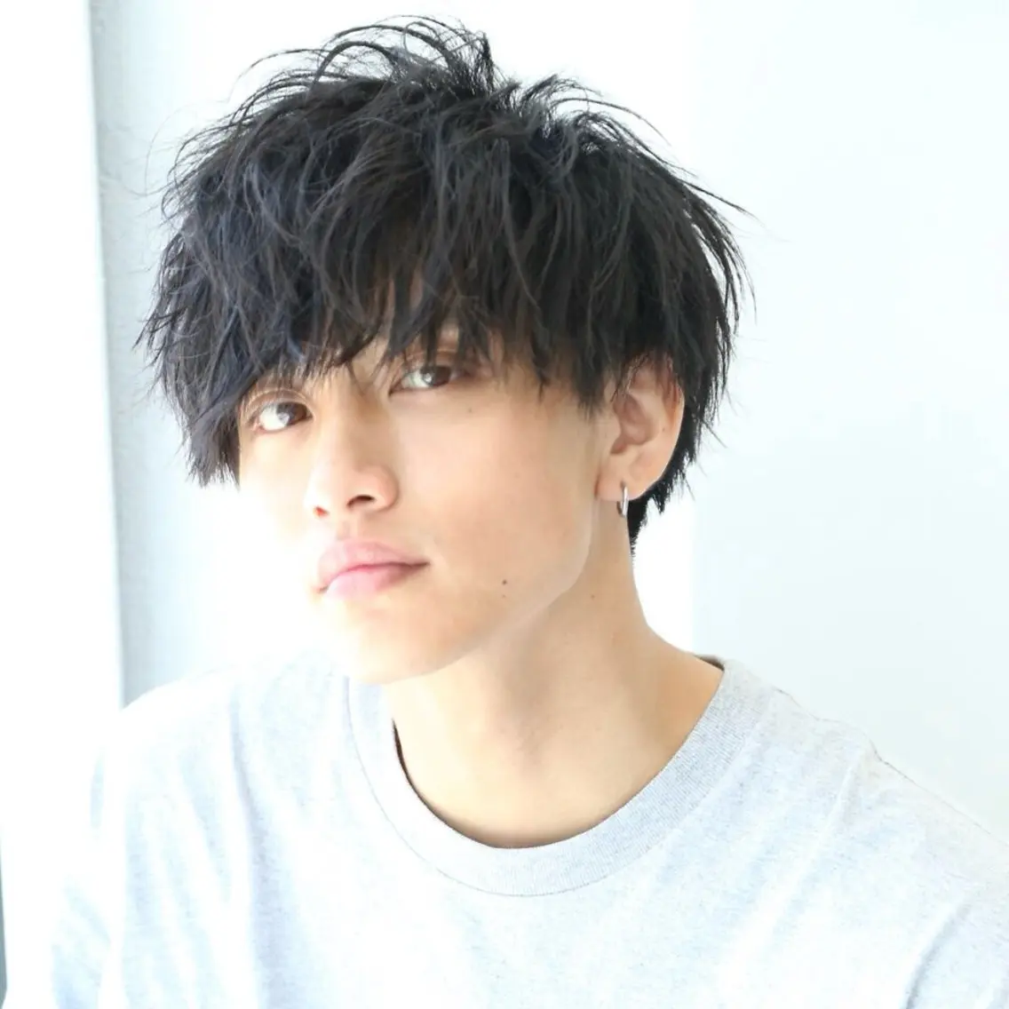 ショート パーマ メンズ カット パーマ ヘアセット 柏メンズ特化 THE3rdHAIRのヘアスタイル