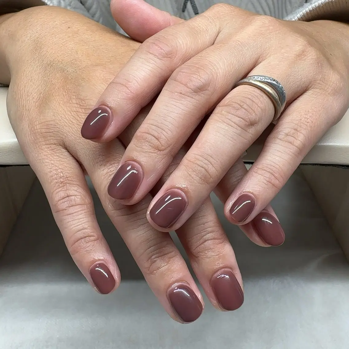 ネイル ワンカラーネイル ハンドネイル LOA.NAIL 本八幡店💞Kyouのネイルデザイン