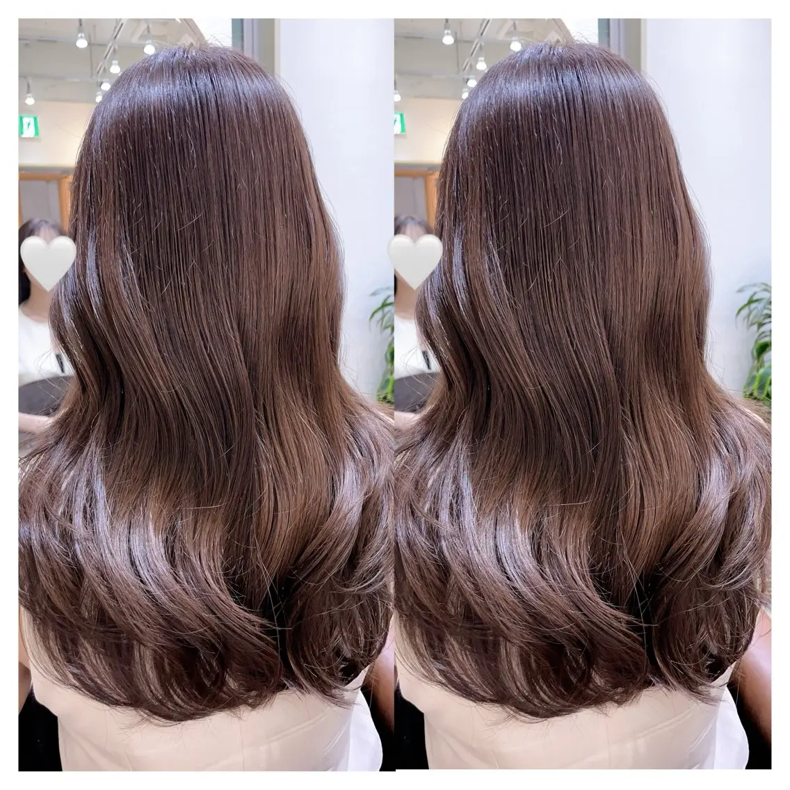 ロング カラー カット ヘアカラー トリートメント 村山 茉衣のヘアスタイル