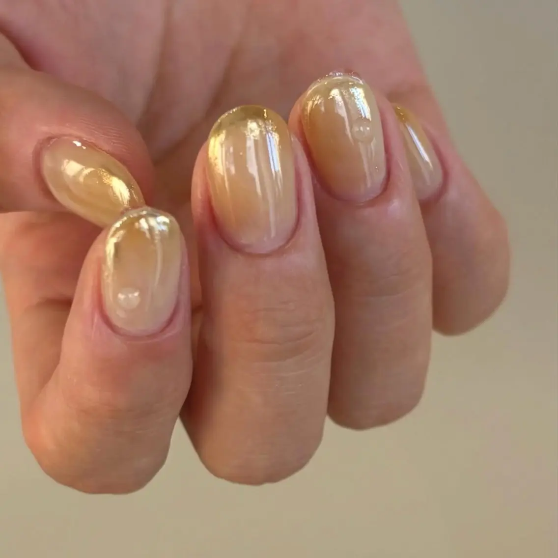 ネイル ニュアンスネイル ショートネイル ハンドネイル nail salon linoのネイルデザイン