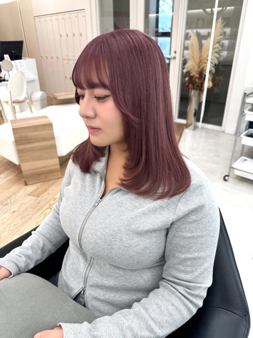 ロング カラー ヘアカラー ♡ParveMix NANO♡のヘアスタイル