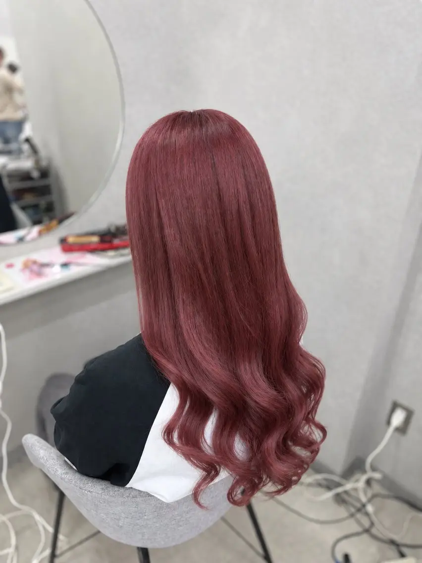 カラー 💙関 愛菜💙のヘアスタイル