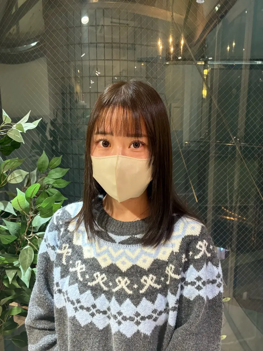 カラー ベージュカラー 透明感カラー オリーブベージュ ヘアカラー トリートメント 佐藤貫成【メンズカッ トモデル/ブリーチ】のヘアスタイル