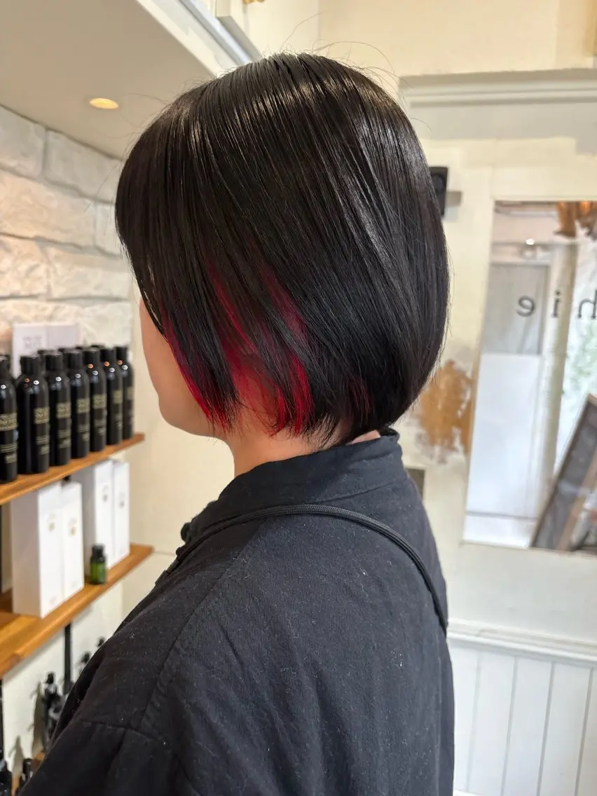 カラー 大浜 美咲のヘアスタイル