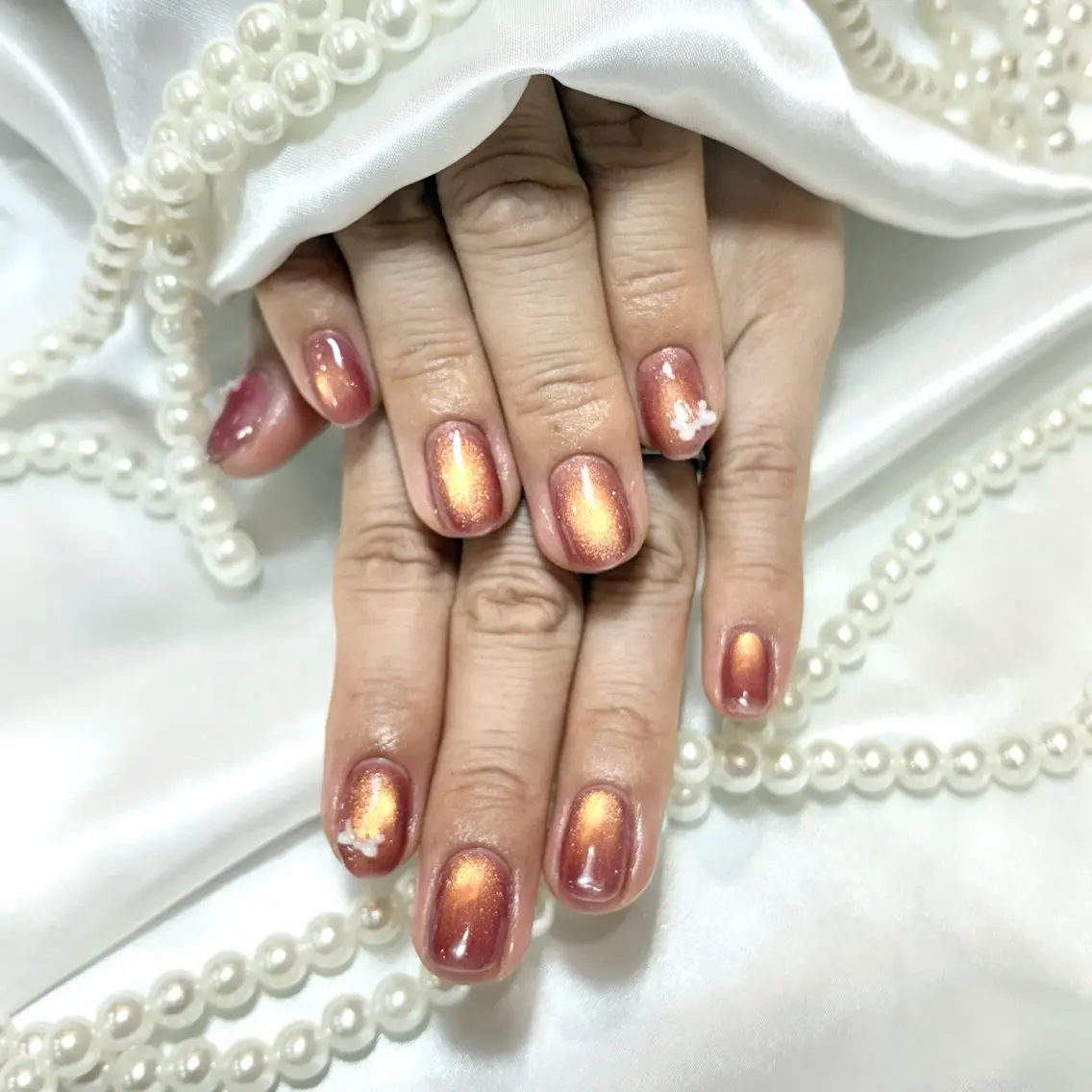 ネイル ハンドネイル Glycine moekaのネイルデザイン