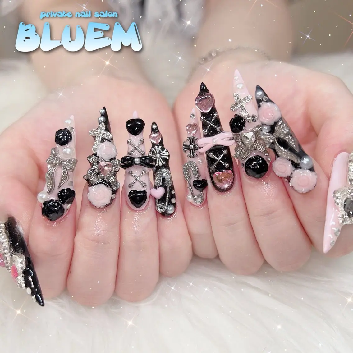 ネイル ハンドネイル BLUEM なな🐶のネイルデザイン