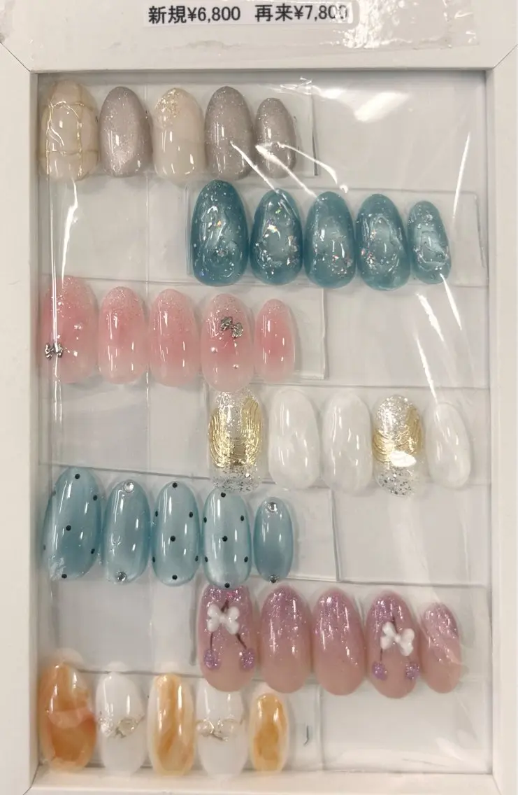 ネイル ハンドネイル Bianca  🎀 Hayakawaのネイルデザイン