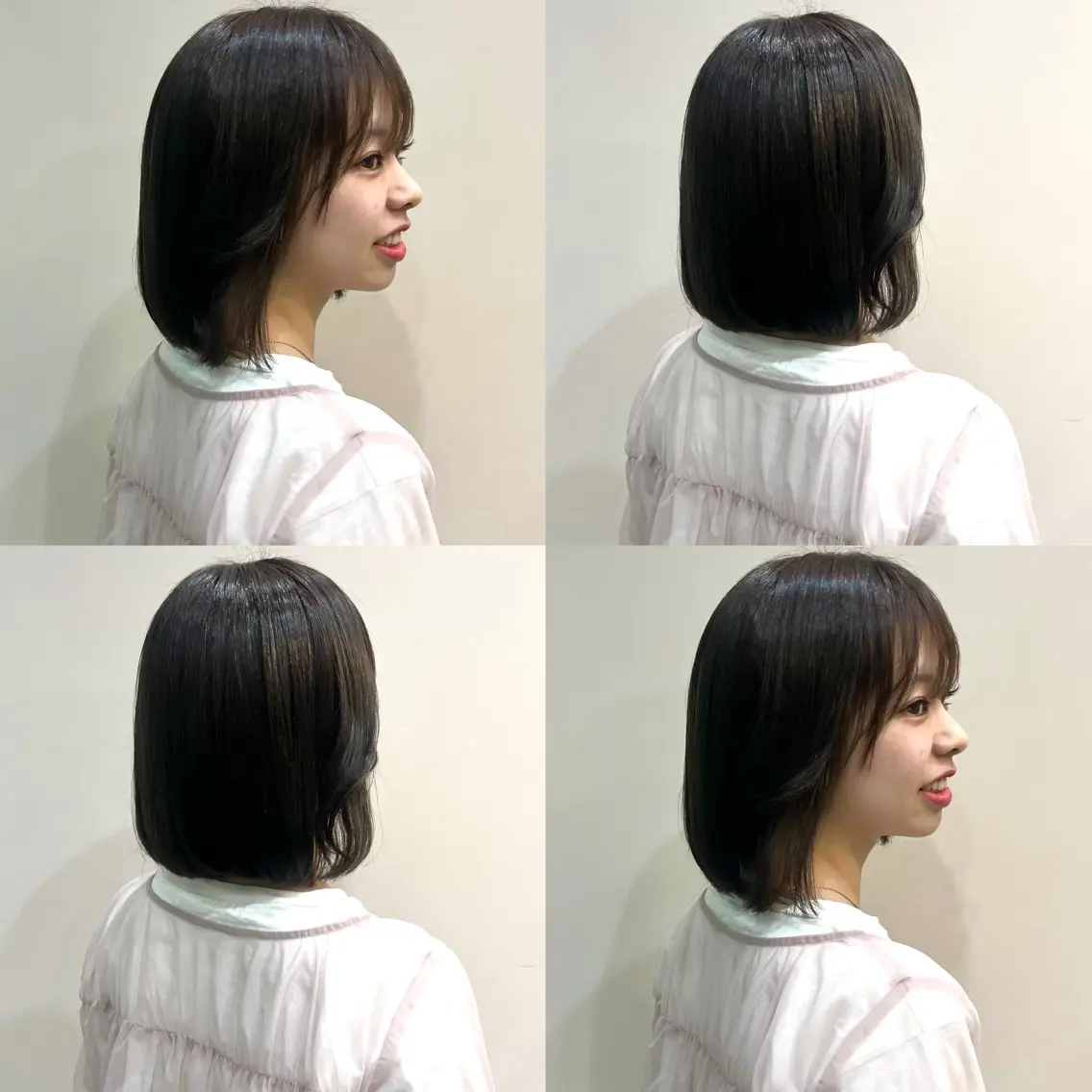 ミディアム ヘアカラー 透明感カラー 🌱多田 望花のヘアスタイル