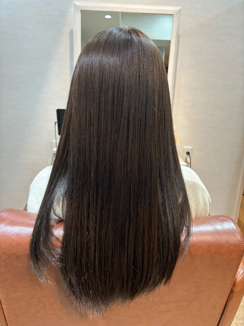 ロング Circus 石原愛里のヘアスタイル