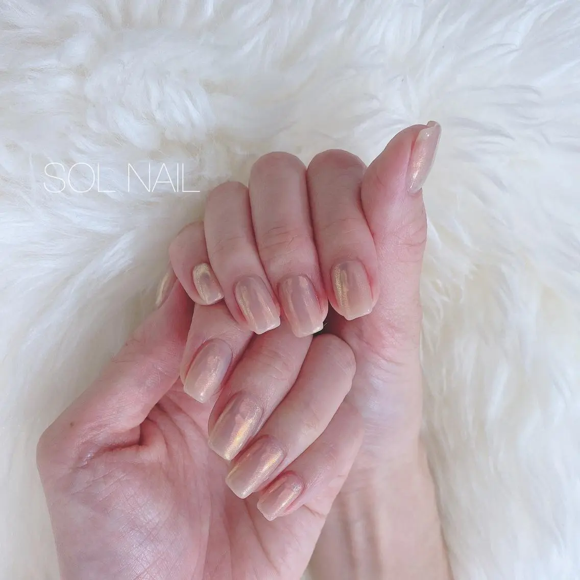ネイル ミラーネイル ハンドネイル SOL NAILのネイルデザイン