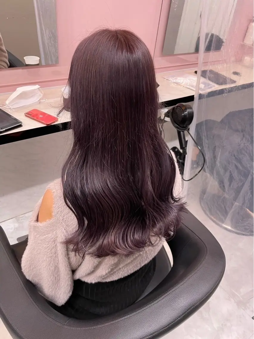カラー 🤍透明感カラー 🤍chiiのヘアスタイル