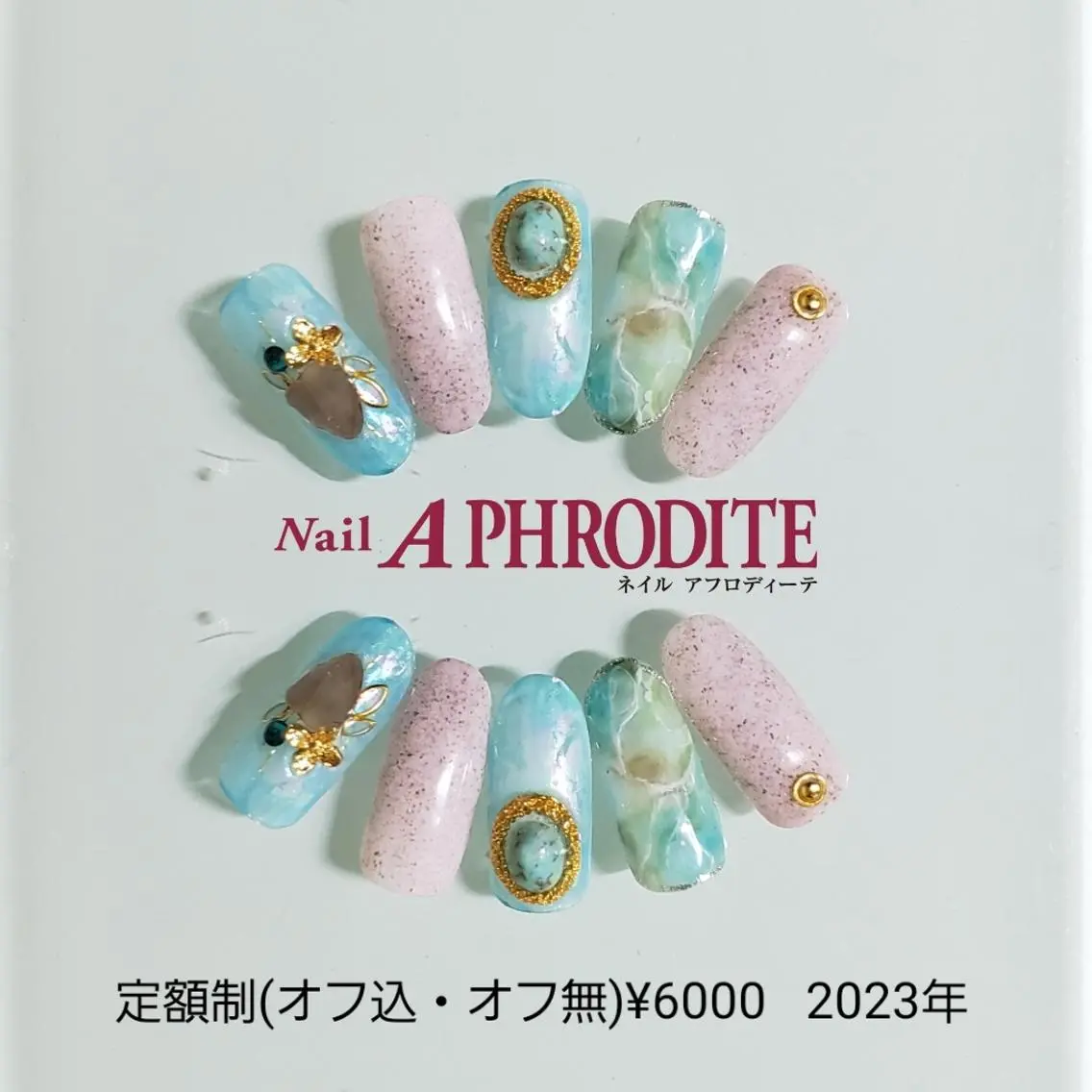 ネイル ジェルネイル ニュアンスネイル ソフトジェル ハンドネイル Nail Aphroditeのネイルデザイン
