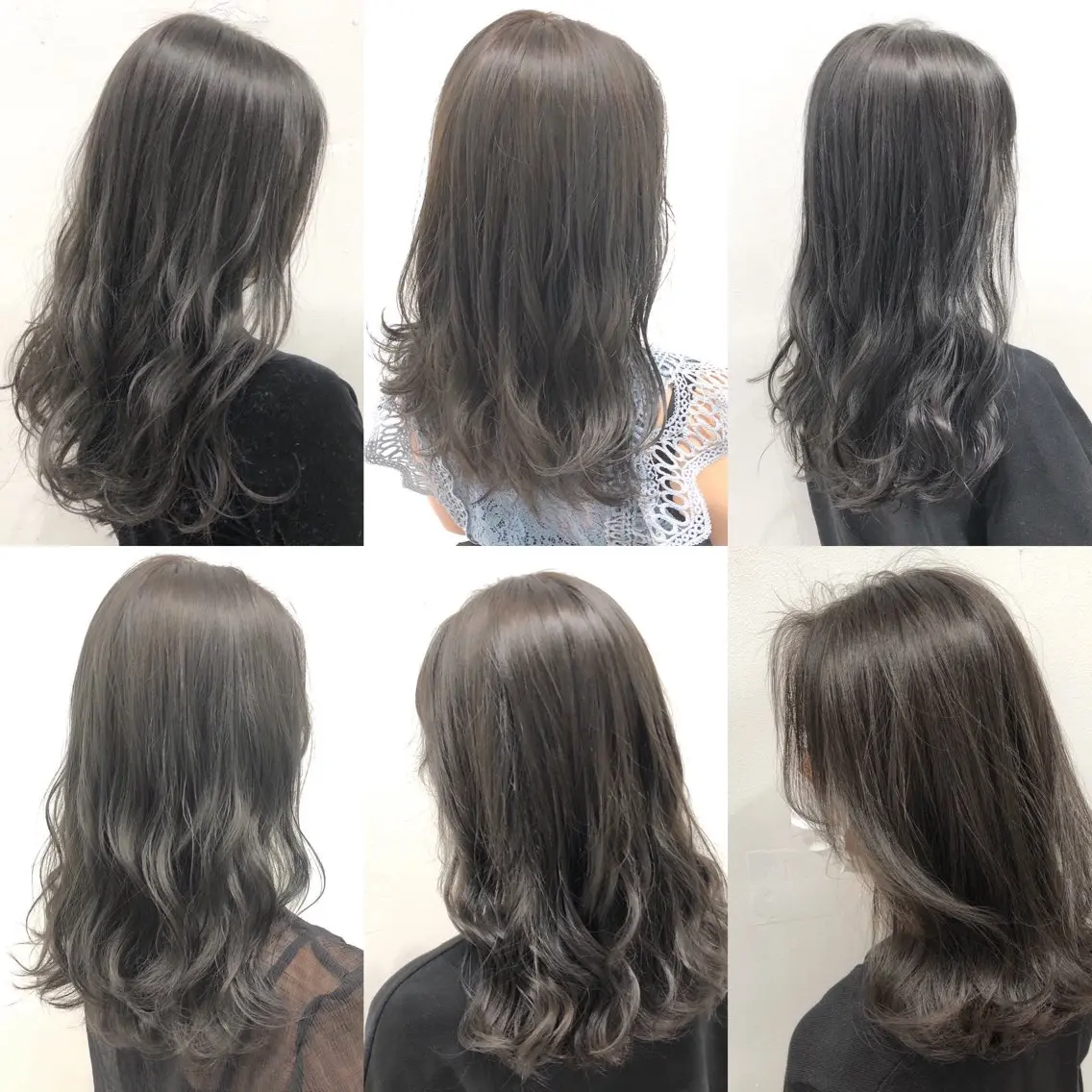 カラー カット ヘアカラー トリートメント 💖ブリーチなし透明 感💖ASAHIのヘアスタイル