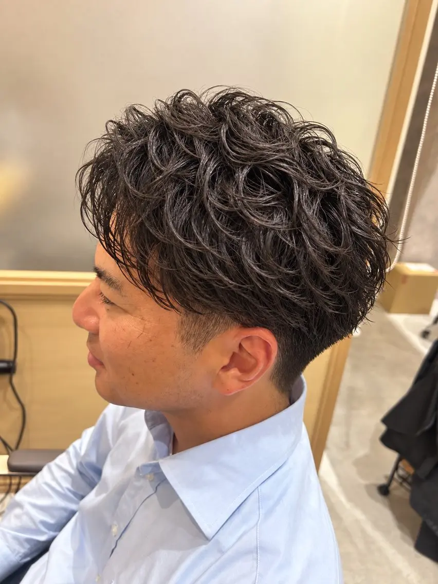 ショート メンズ ヘッドスパ 久木原 ゆりのヘアスタイル