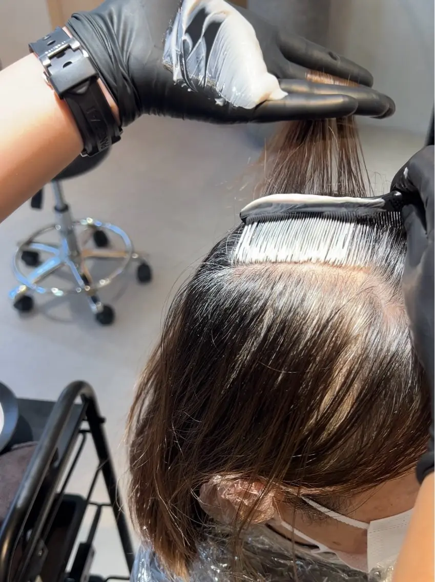 カラー 大川 七夏のヘアスタイル