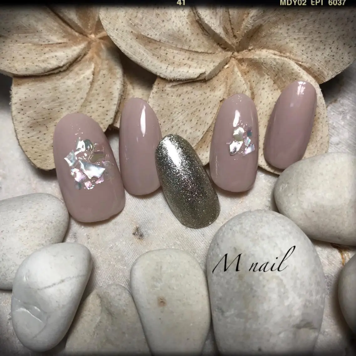 ネイル ピンク M nail 市原市ちはら台のネイルデザイン