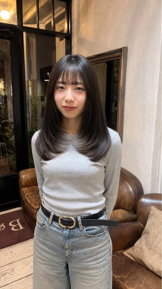 ロング レイヤーカット/ kotoneのヘアスタイル