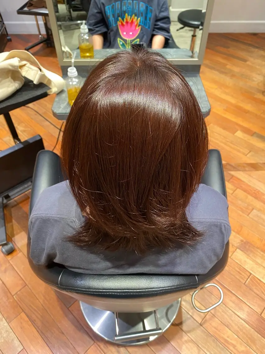 ミディアム ヘアカラー 🫧Miyu カットモデル募集🫧のヘアスタイル